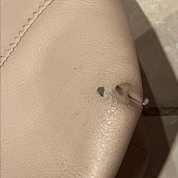 Vintage J. Crew Leather Shopper Tote Bag - Picture 10 of 11